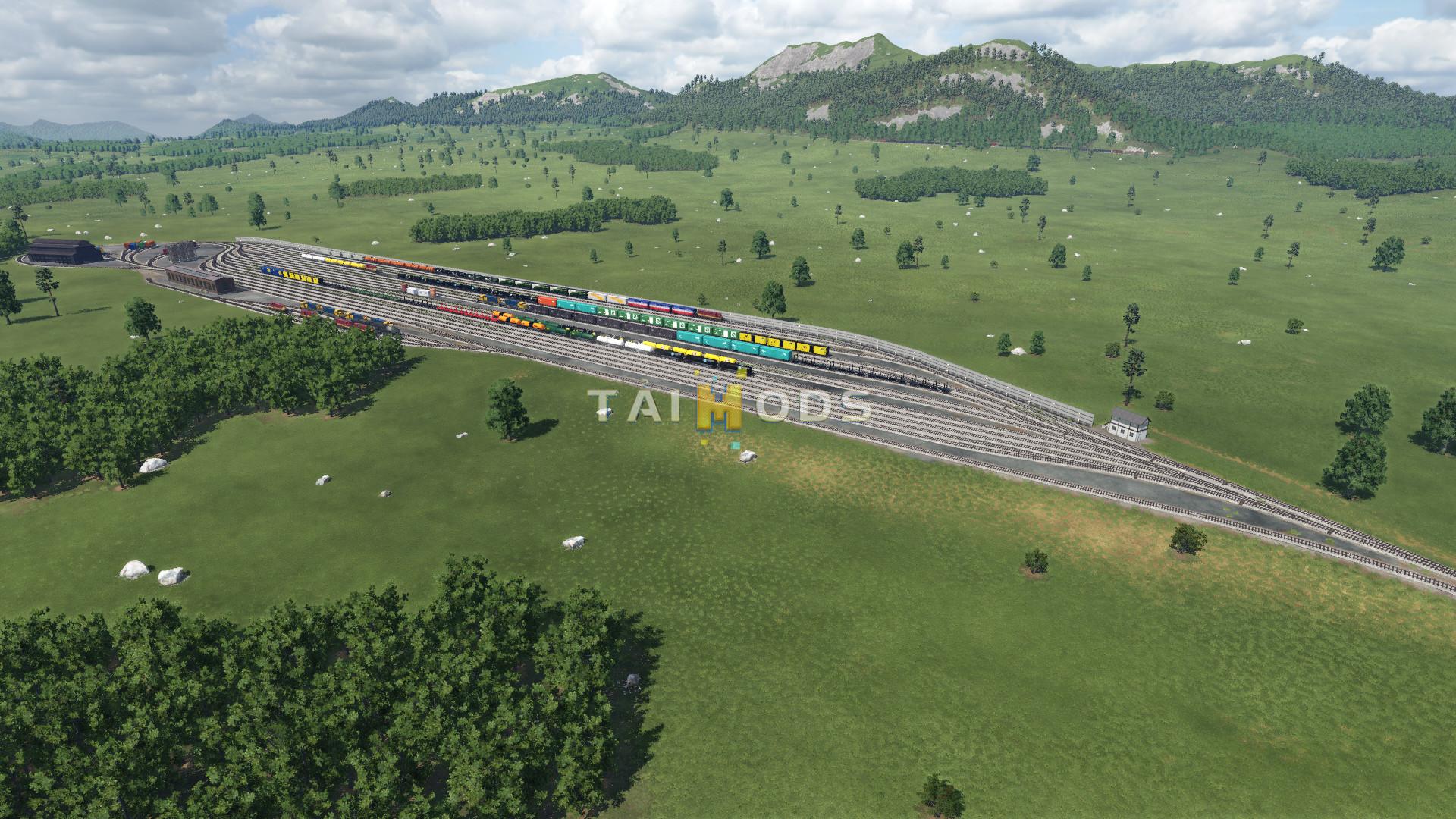 Transport Fever 2 - Freight Yard Framework () Transport Fever 2 - Freight Yard Framework ()