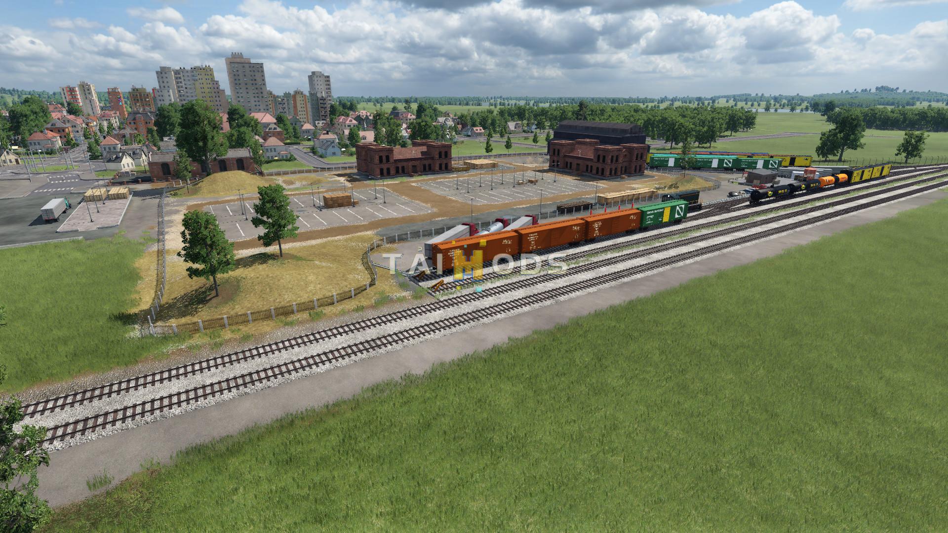 Transport Fever 2 - Freight Yard Framework () Transport Fever 2 - Freight Yard Framework ()