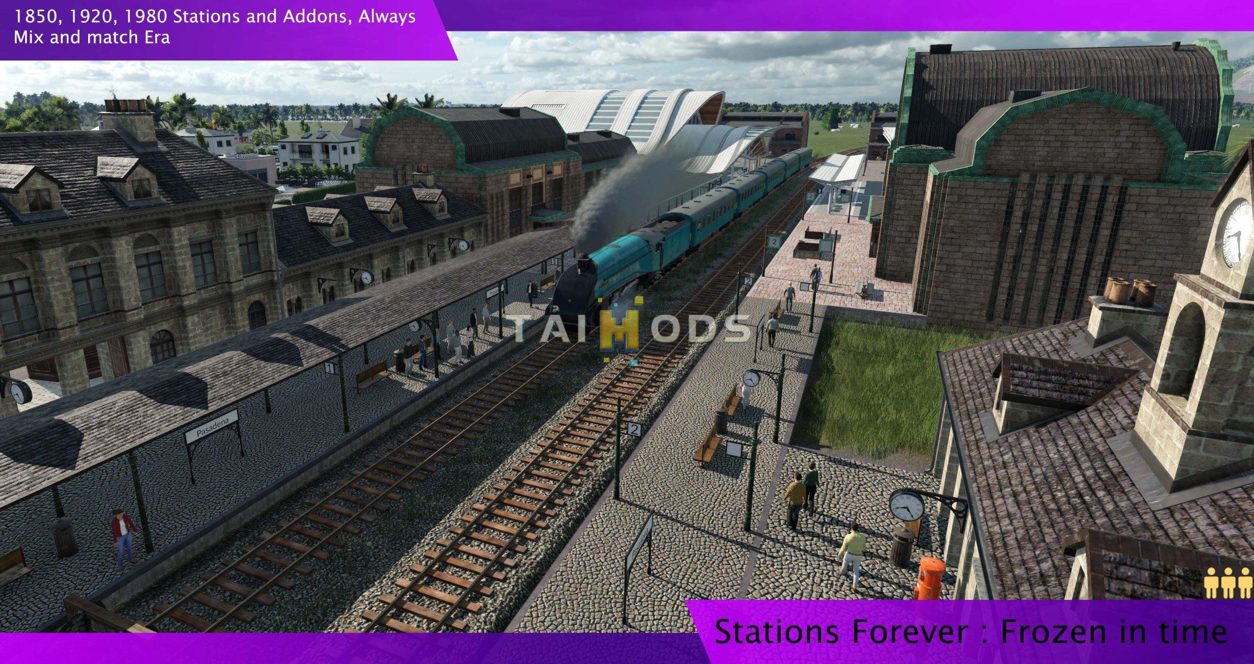 Transport Fever 2 - Stations Forever () Transport Fever 2 - Stations Forever ()