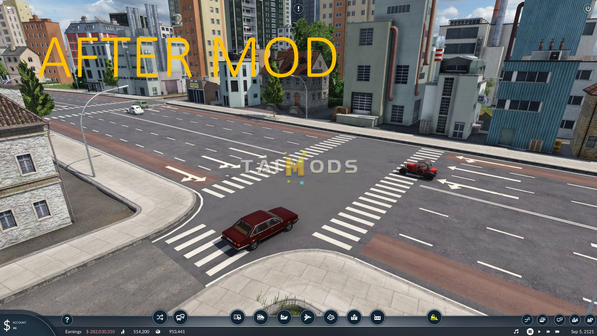 Transport Fever 2 - Better Roads () Transport Fever 2 - Better Roads ()