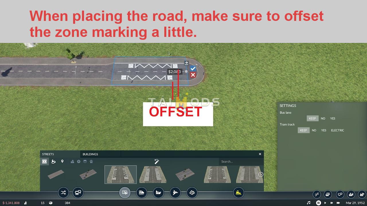 Transport Fever 2 - Street Slim Bus & Truck Zones () Transport Fever 2 - Street Slim Bus & Truck Zones ()