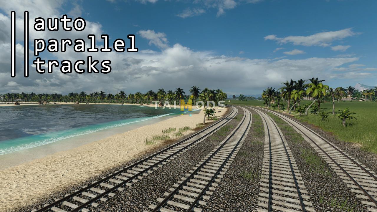 Transport Fever 2 - Auto Parallel Tracks () Transport Fever 2 - Auto Parallel Tracks ()