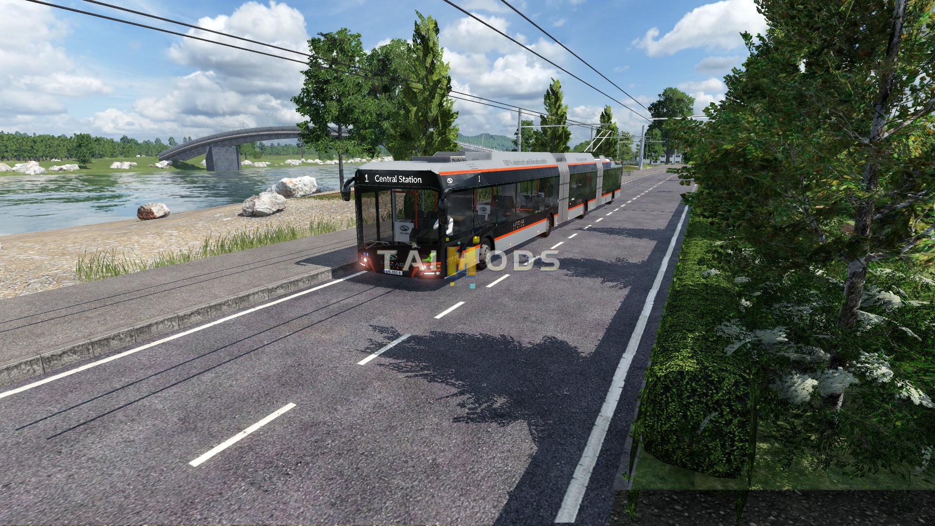 Transport Fever 2 - Solaris Trollino IV 24M () Transport Fever 2 - Solaris Trollino IV 24M ()