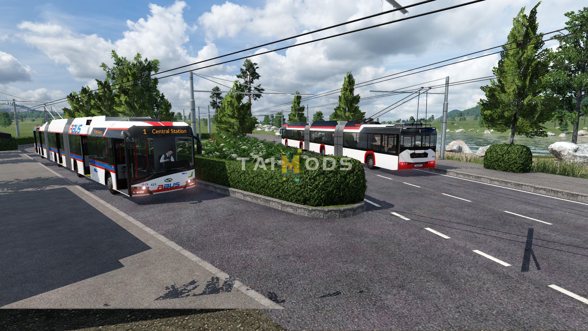 Transport Fever 2 - Solaris Trollino IV 24M () Transport Fever 2 - Solaris Trollino IV 24M ()