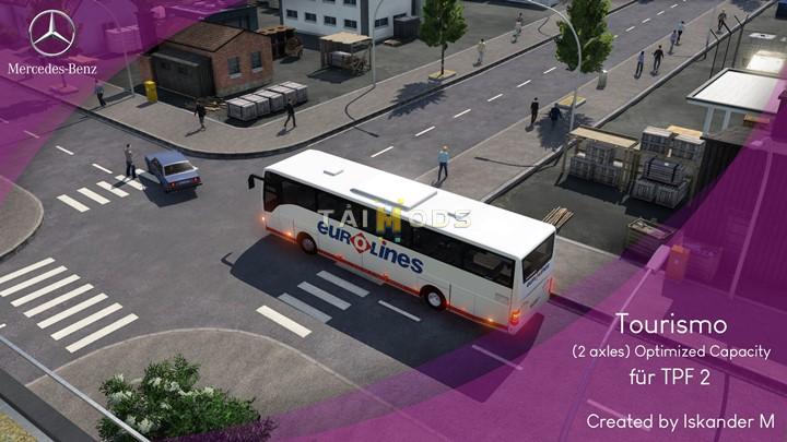 Transport Fever 2 - Mercedes-Benz Tourismo 2 Axle Optimized Capacity () Transport Fever 2 - Mercedes-Benz Tourismo 2 Axle Optimized Capacity ()