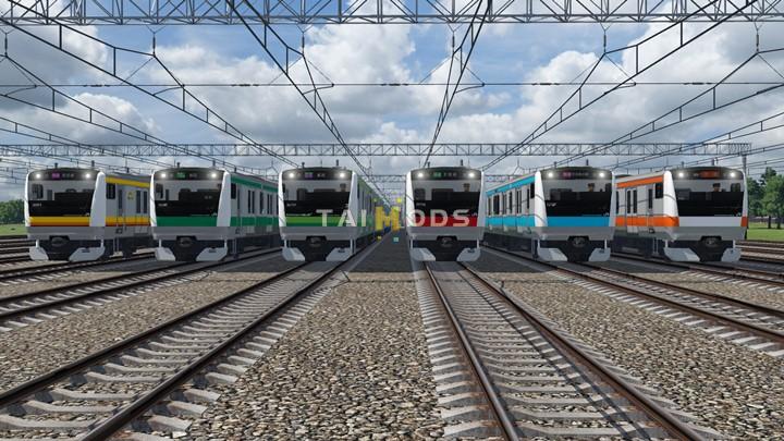 Transport Fever 2 - East Japan Railway Company E233 Series () Transport Fever 2 - East Japan Railway Company E233 Series ()