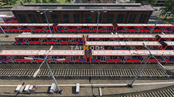 Transport Fever 2 - DLR B07 Train () Transport Fever 2 - DLR B07 Train ()