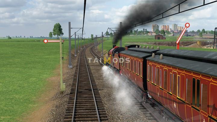 Transport Fever 2 - Midland Railway Compartment Car Set () Transport Fever 2 - Midland Railway Compartment Car Set ()