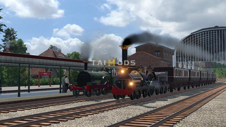 Transport Fever 2 - GNR Sturrock 4-2-2 No 215 () Transport Fever 2 - GNR Sturrock 4-2-2 No 215 ()