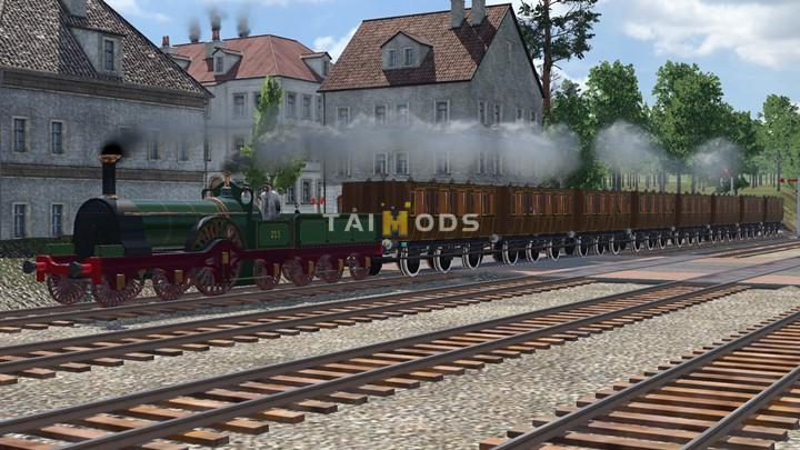 Transport Fever 2 - GNR Sturrock 4-2-2 No 215 () Transport Fever 2 - GNR Sturrock 4-2-2 No 215 ()