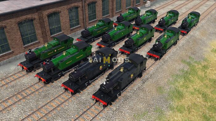 Transport Fever 2 - GWR Class 45XX 2-6-2T () Transport Fever 2 - GWR Class 45XX 2-6-2T ()