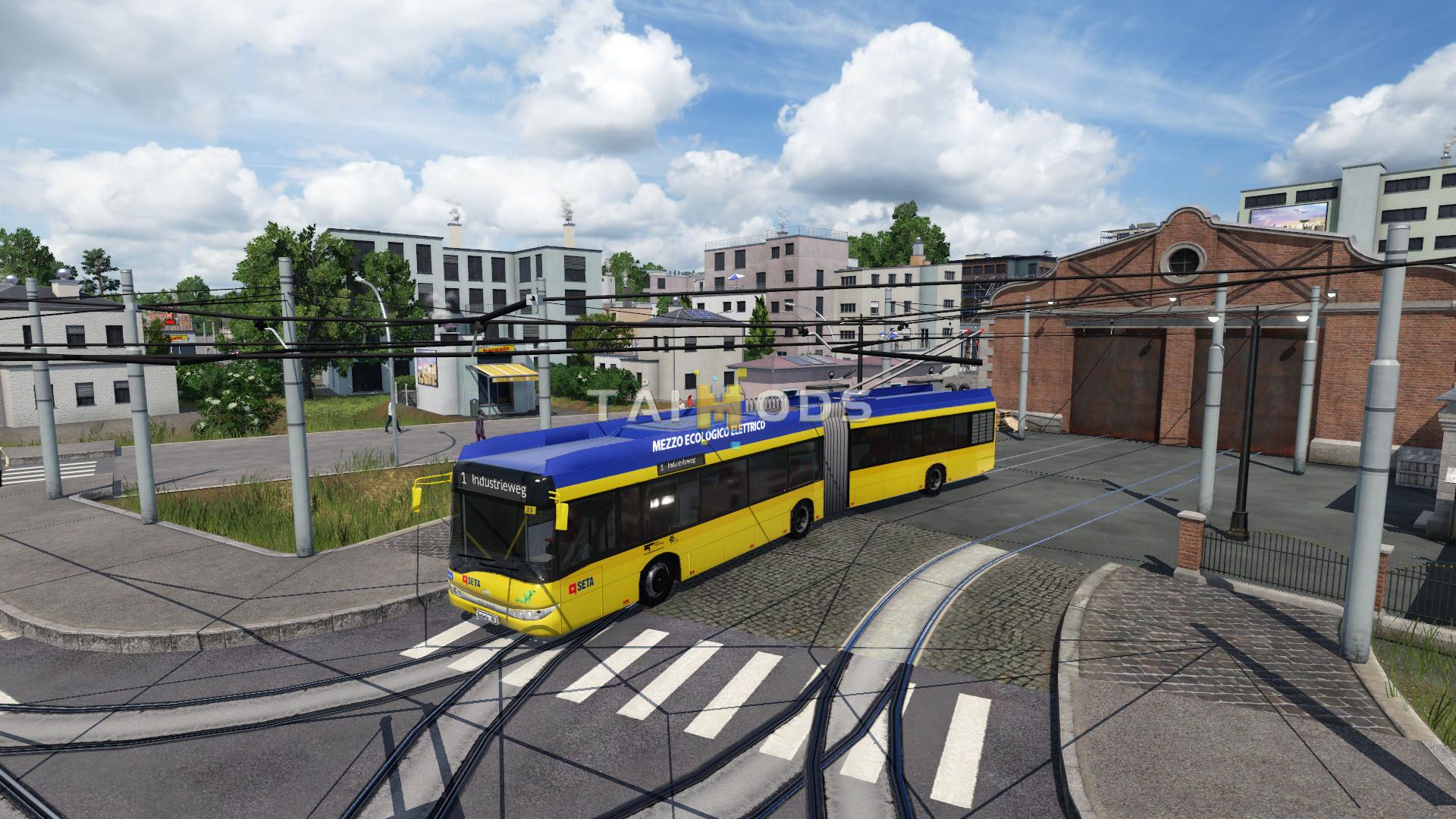 Transport Fever 2 - Solaris Trollino 18M (Trolleybus) () Transport Fever 2 - Solaris Trollino 18M (Trolleybus) ()