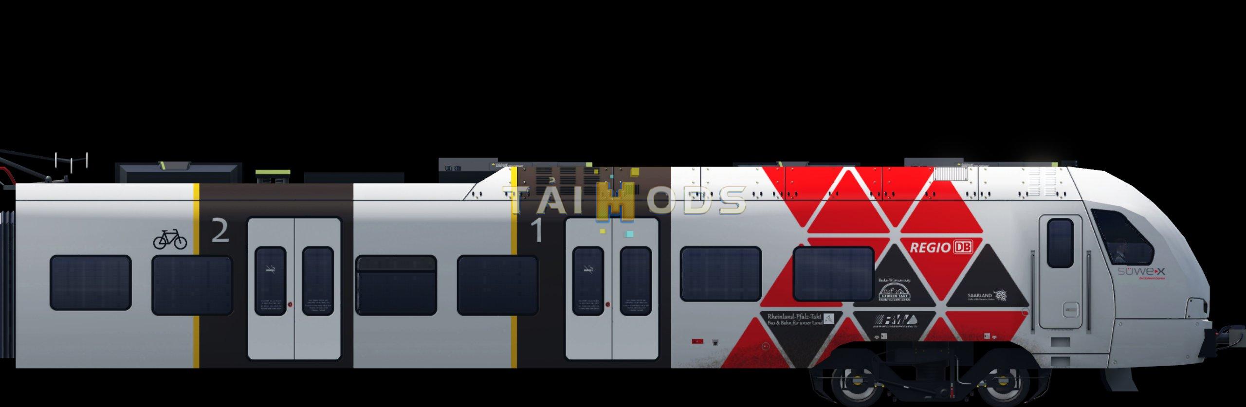 Transport Fever 2 - DB Süwex Stadler FLIRT 3 () Transport Fever 2 - DB Süwex Stadler FLIRT 3 ()