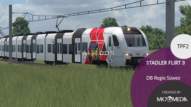 Transport Fever 2 - DB Süwex Stadler FLIRT 3 () Transport Fever 2 - DB Süwex Stadler FLIRT 3 ()