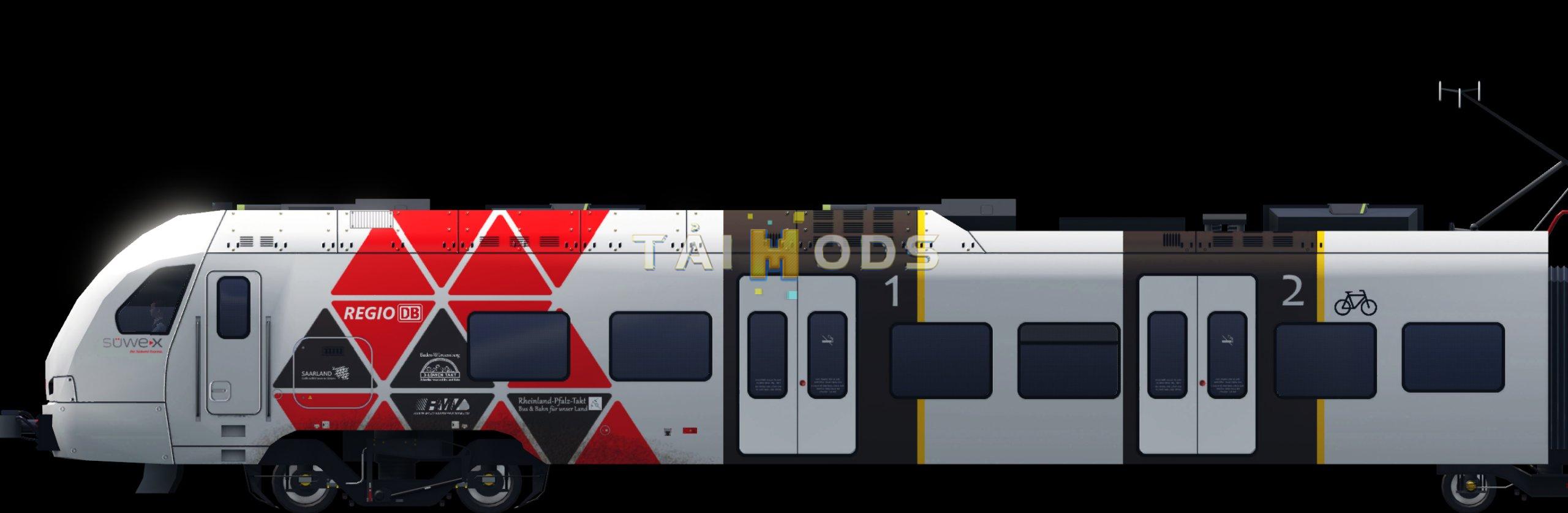 Transport Fever 2 - DB Süwex Stadler FLIRT 3 () Transport Fever 2 - DB Süwex Stadler FLIRT 3 ()