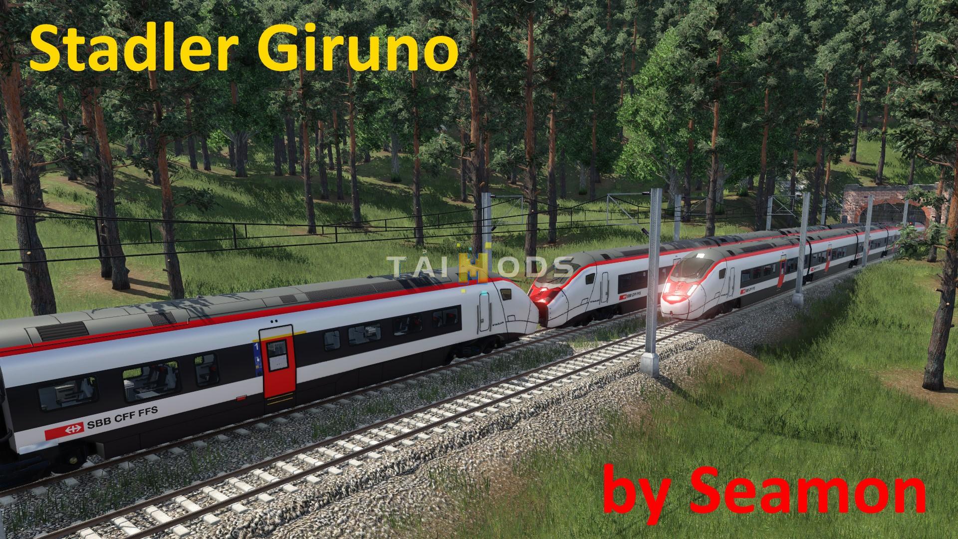 Transport Fever 2 - Stadler Smile (SBB RABe 501 Giruno) () Transport Fever 2 - Stadler Smile (SBB RABe 501 Giruno) ()