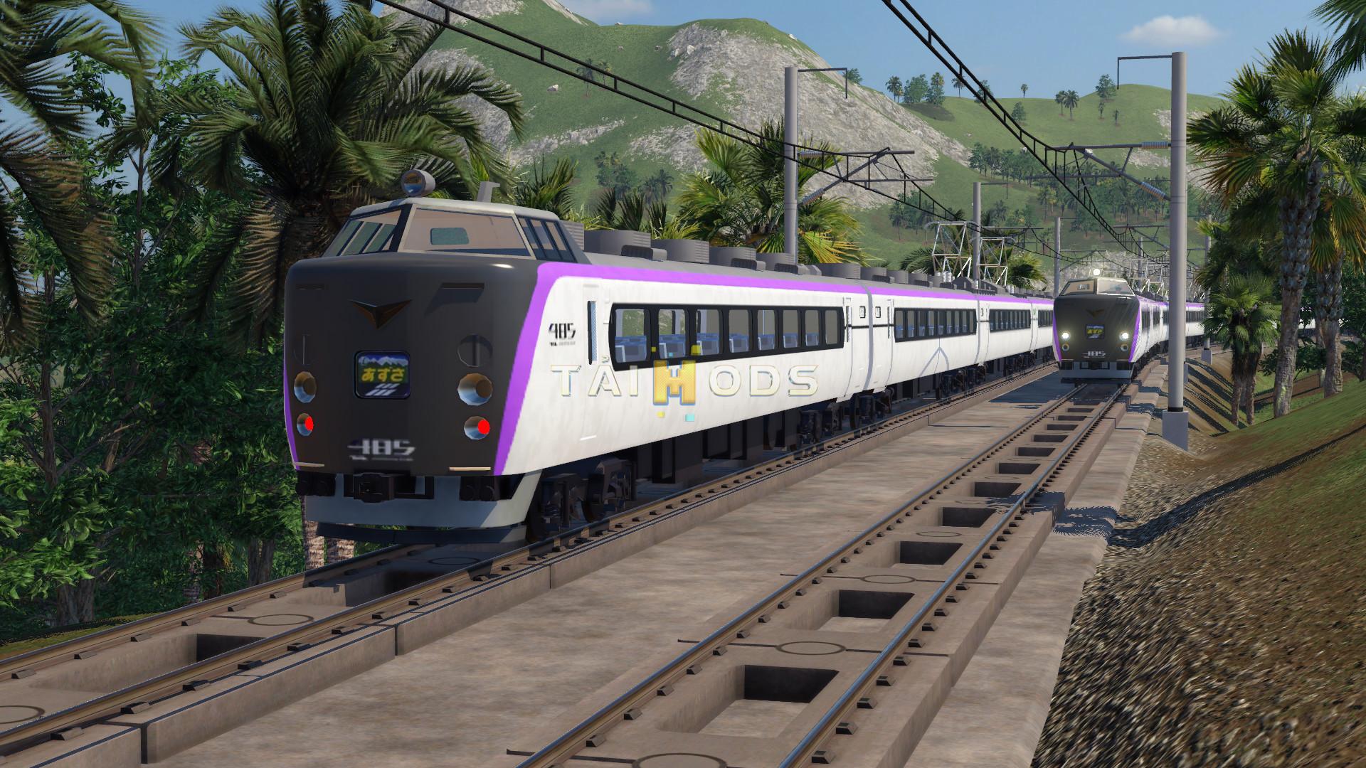 Transport Fever 2 - JNR 485 Series (E353 Livery) () Transport Fever 2 - JNR 485 Series (E353 Livery) ()