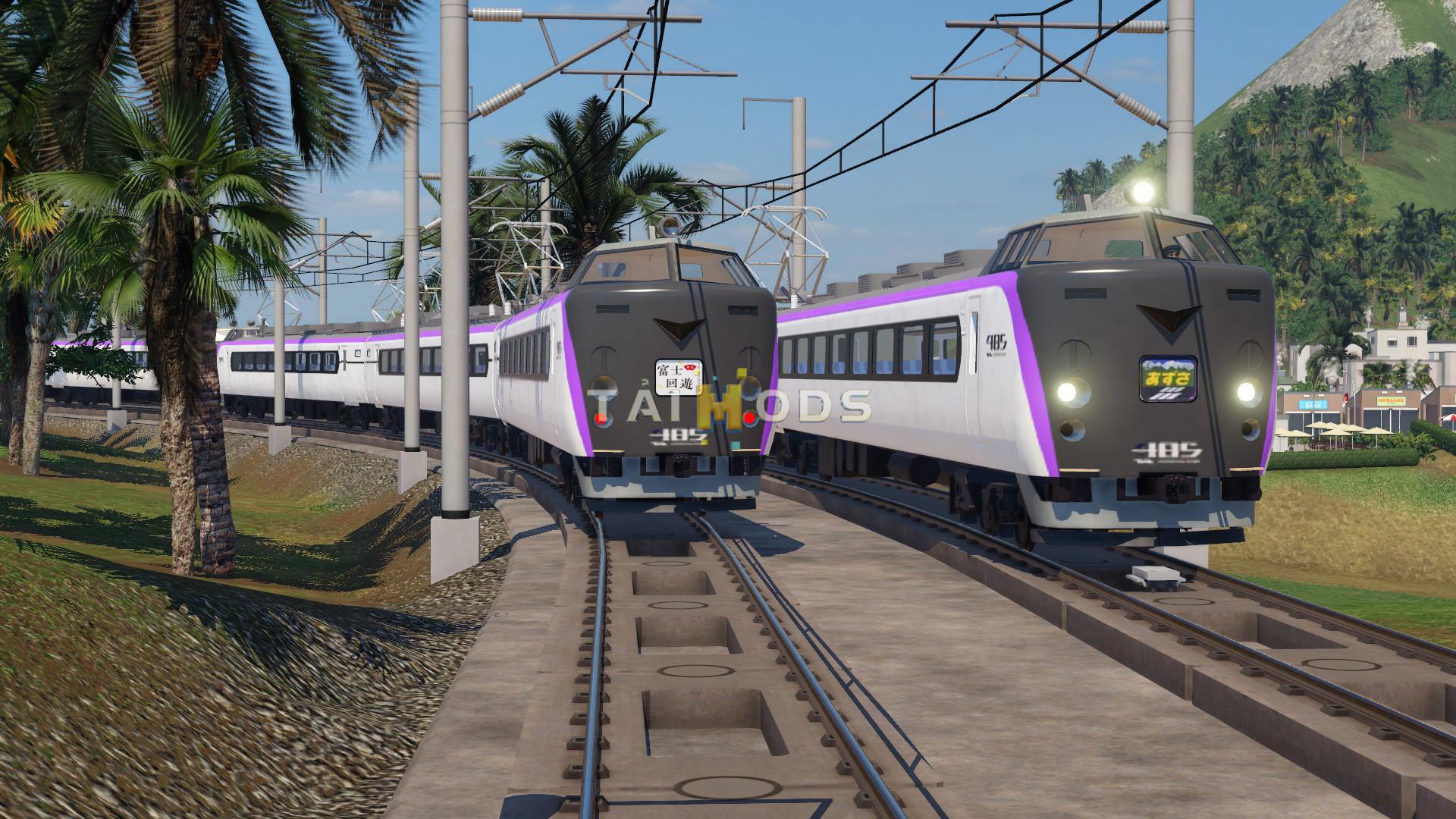 Transport Fever 2 - JNR 485 Series (E353 Livery) () Transport Fever 2 - JNR 485 Series (E353 Livery) ()