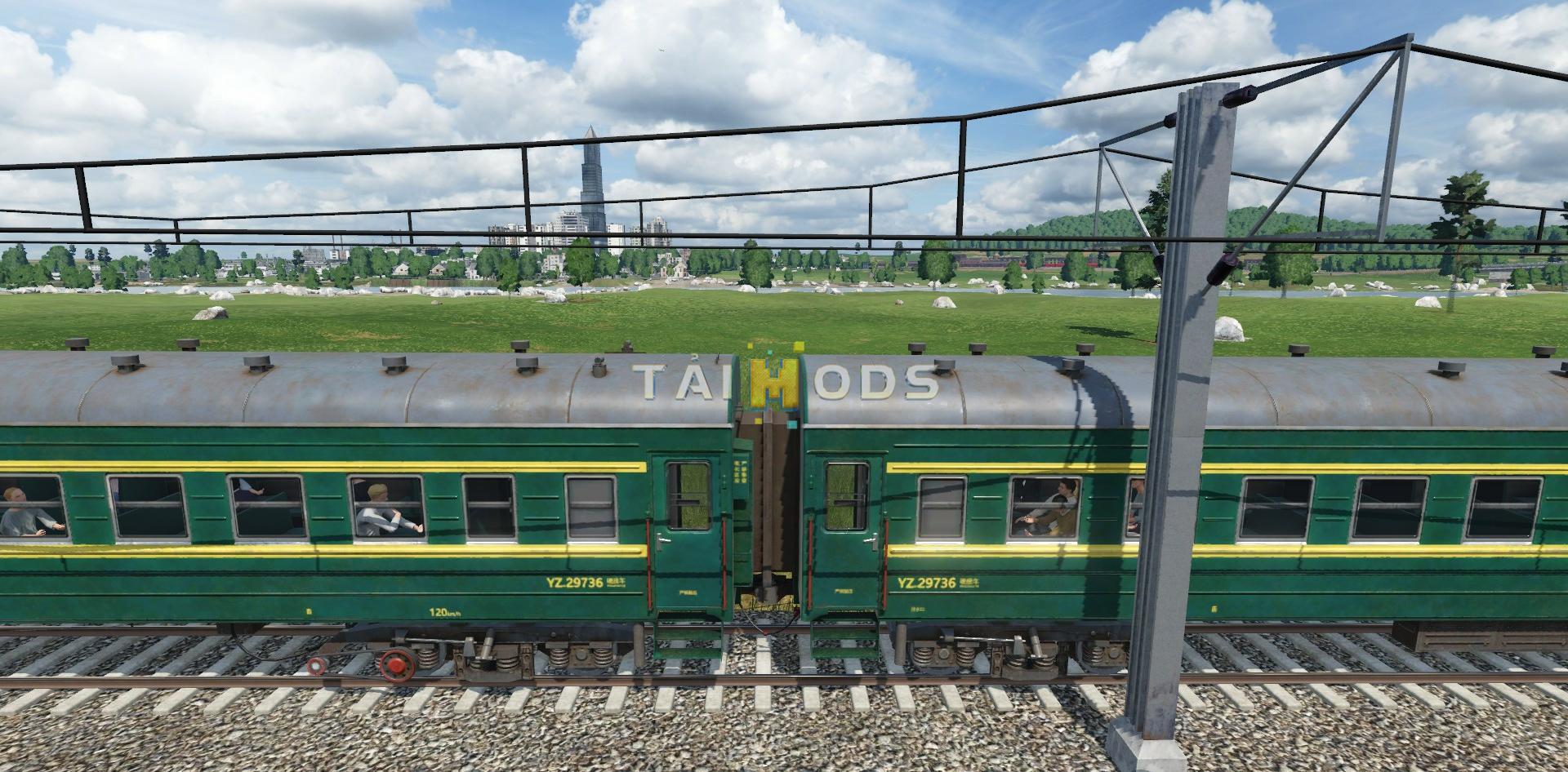 Transport Fever 2 - Chinese Passenger Wagon Connection Fix () Transport Fever 2 - Chinese Passenger Wagon Connection Fix ()