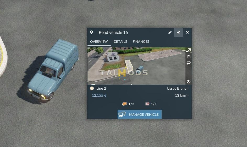 Transport Fever 2 - Renault 4L F4 () Transport Fever 2 - Renault 4L F4 ()