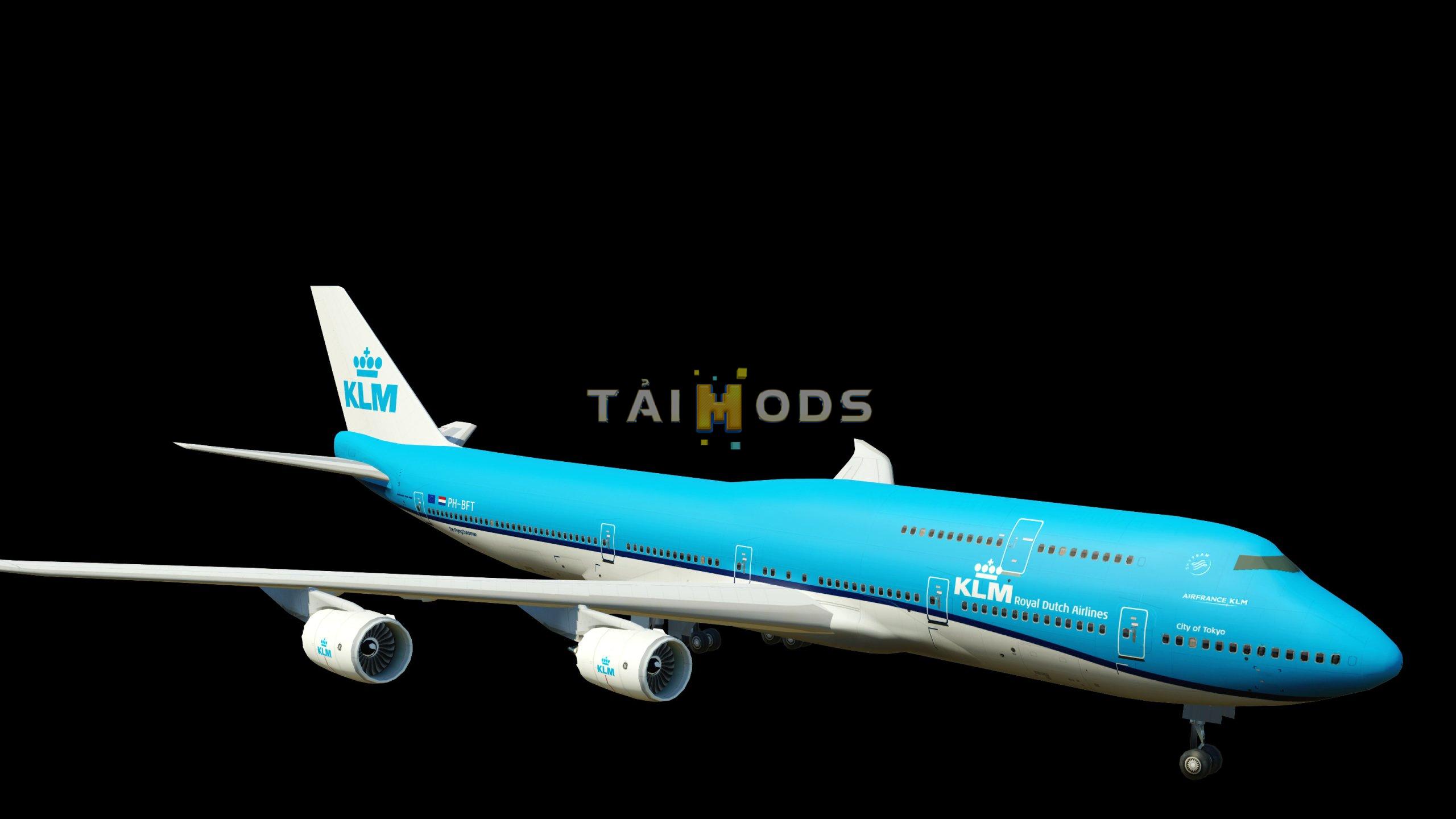 Transport Fever 2 - KLM 747-400 () Transport Fever 2 - KLM 747-400 ()
