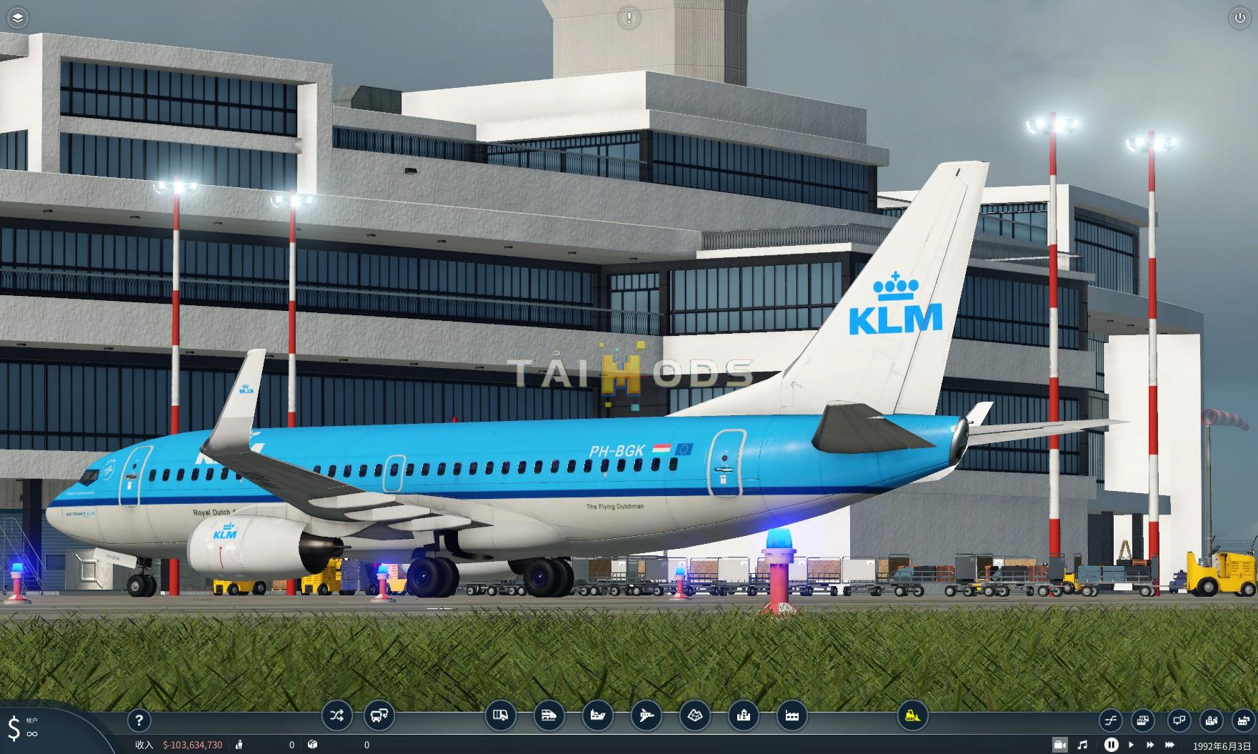 Transport Fever 2 - KLM Royal Dutch Airlines Boeing 737-700 () Transport Fever 2 - KLM Royal Dutch Airlines Boeing 737-700 ()