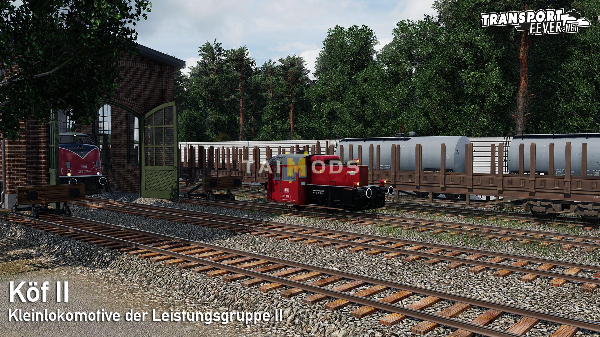 Transport Fever 2 - Köf II DB by Licaon ft. Grimes () Transport Fever 2 - Köf II DB by Licaon ft. Grimes ()