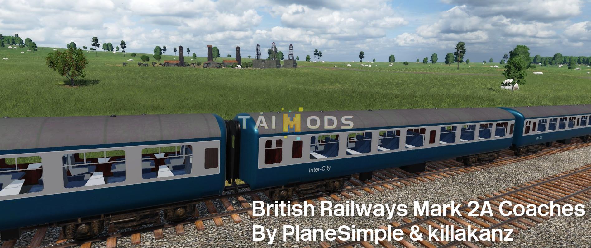 Transport Fever 2 - British Railways Mark 2A Carriage () Transport Fever 2 - British Railways Mark 2A Carriage ()