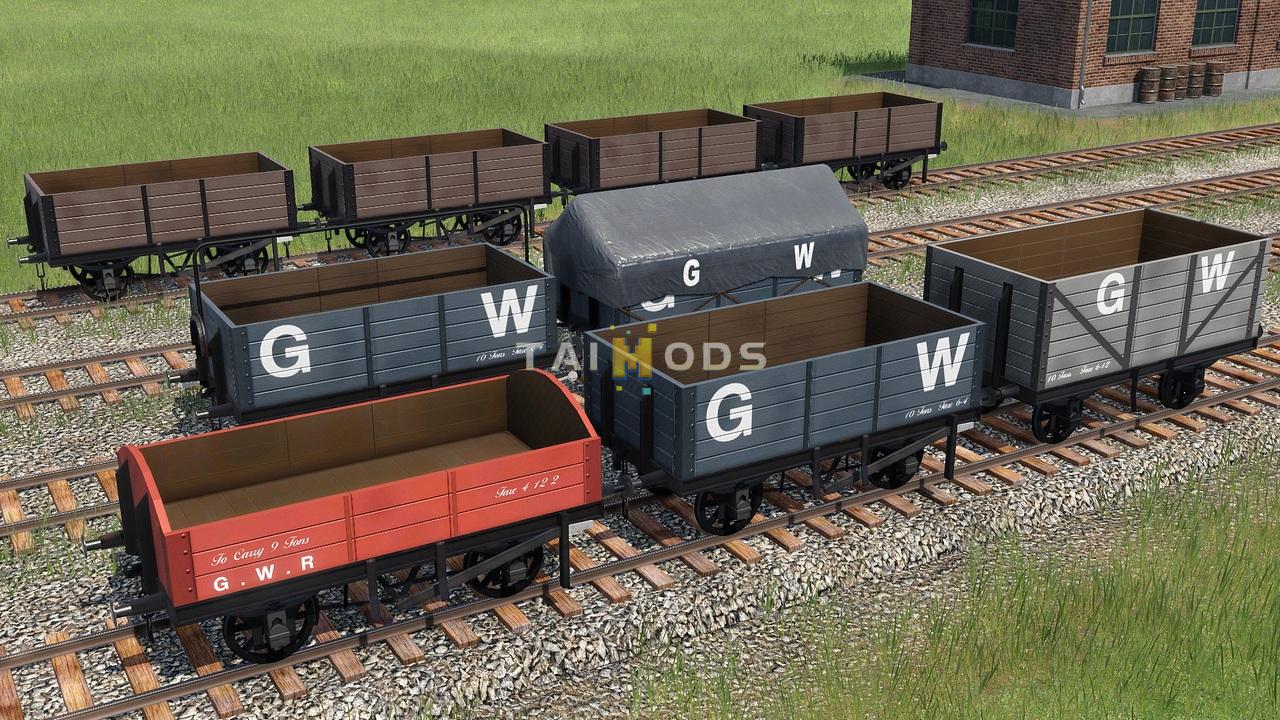 Transport Fever 2 - GWR Open Waggons () Transport Fever 2 - GWR Open Waggons ()