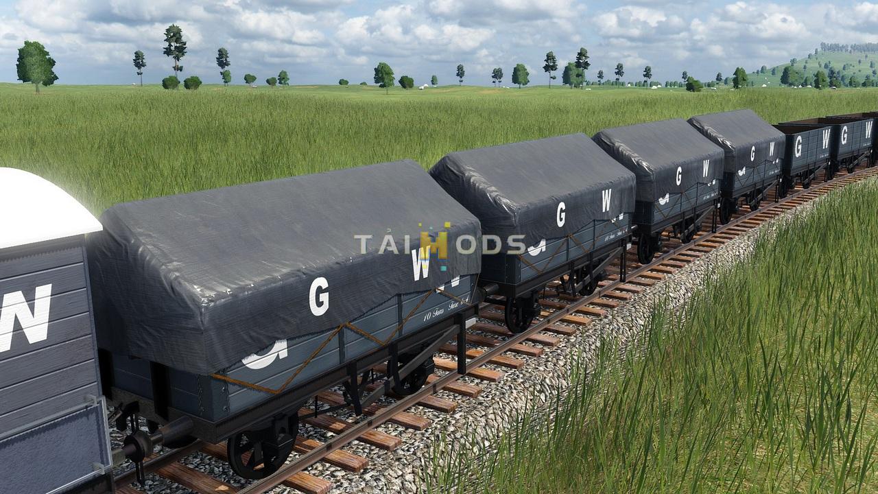 Transport Fever 2 - GWR Open Waggons () Transport Fever 2 - GWR Open Waggons ()