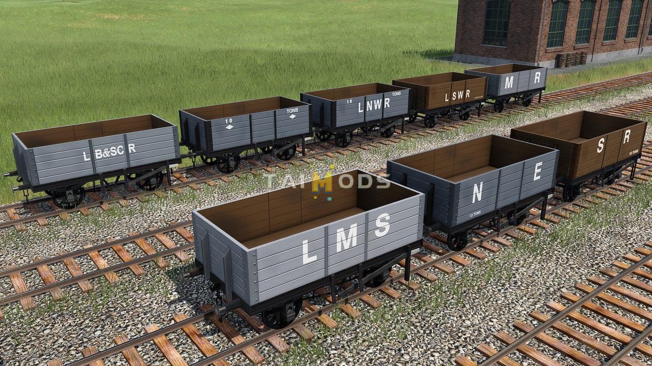 Transport Fever 2 - British Railway Companies Open Waggons Addon () Transport Fever 2 - British Railway Companies Open Waggons Addon ()