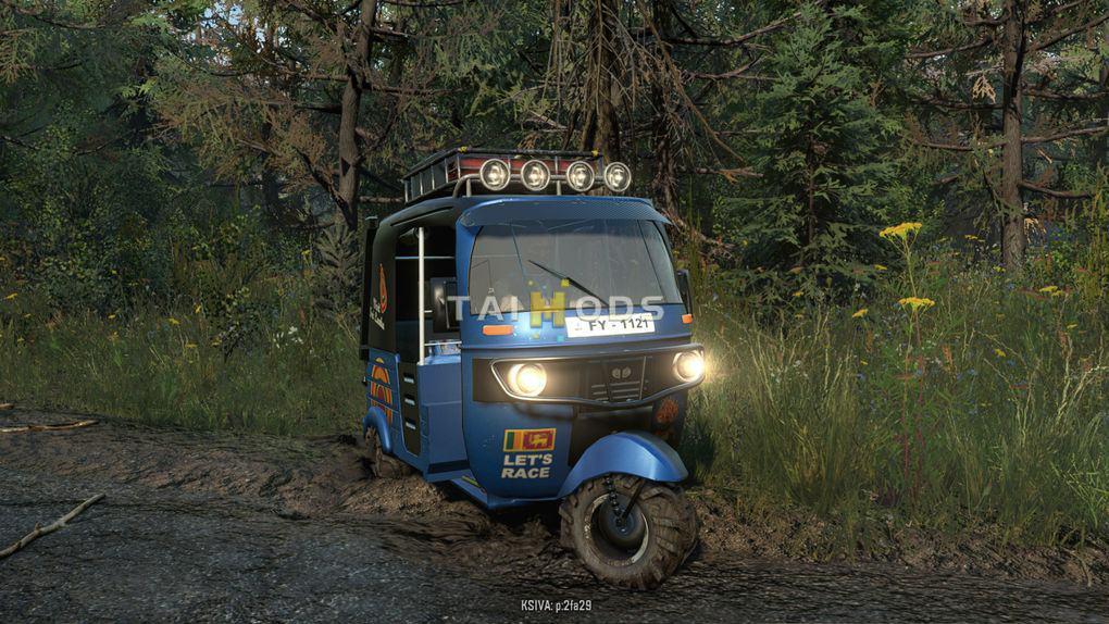 SnowRunner - Rickshaw Tuk Tuk – From Sri Lanka V1.0 (V13.9) SnowRunner - Rickshaw Tuk Tuk – From Sri Lanka V1.0 (V13.9)