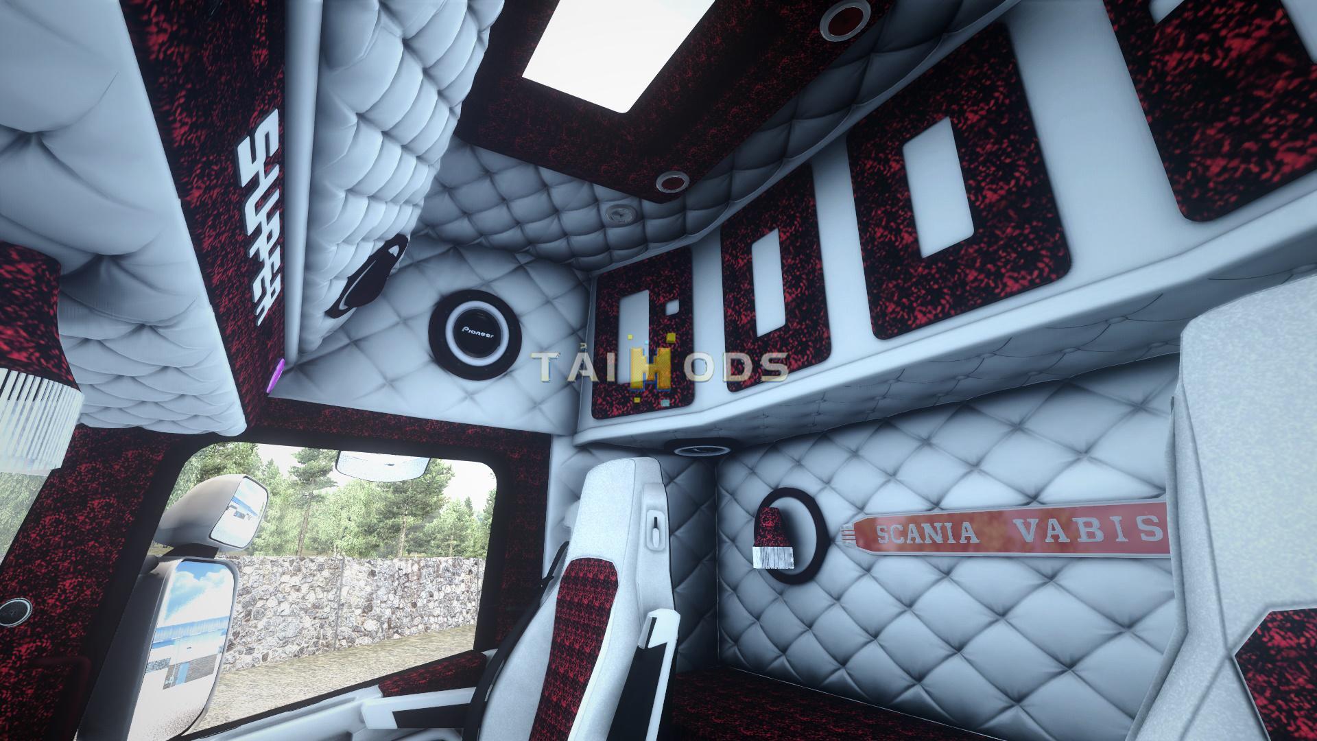ETS2 - Scania RJL White Holland Interior (1.40.x) ETS2 - Scania RJL White Holland Interior (1.40.x)