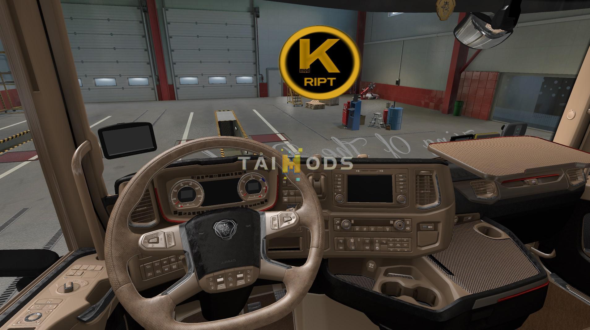 ETS2 - Scania Lux Interior V1.2 (1.39.x) ETS2 - Scania Lux Interior V1.2 (1.39.x)