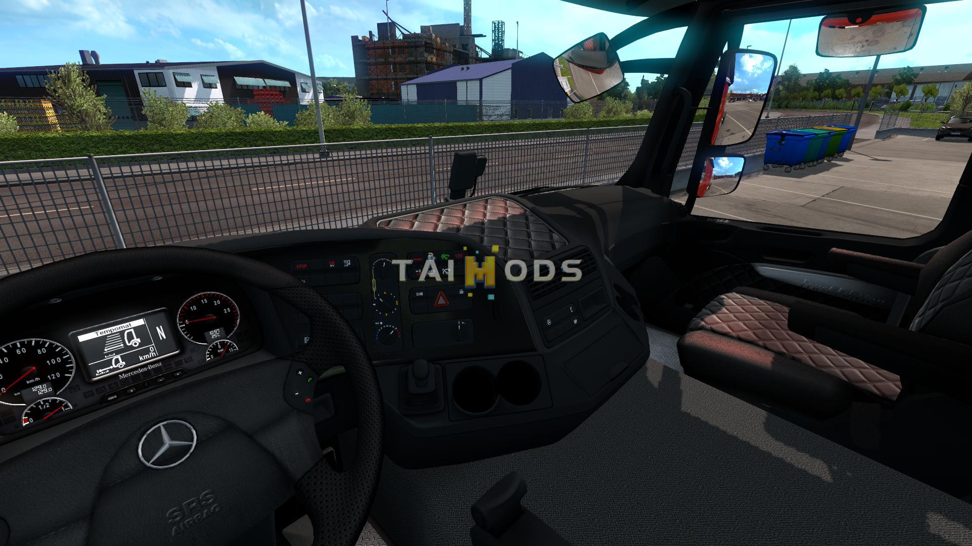 ETS2 - Mercedes Actros 2009 Exclusive Interior (1.36.x) ETS2 - Mercedes Actros 2009 Exclusive Interior (1.36.x)