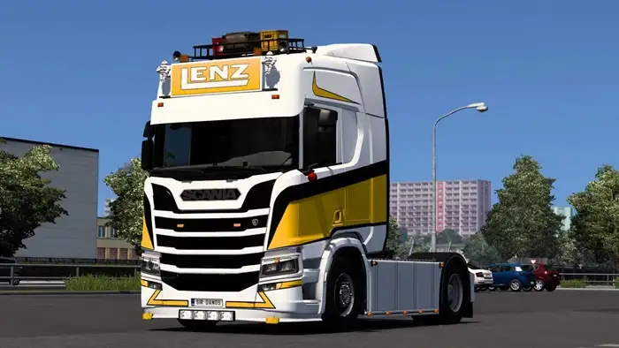 ETS2 - Lenz Skin for NextGen Scania R and Venus Lightbox V1.0 ETS2 - Lenz Skin for NextGen Scania R and Venus Lightbox V1.0