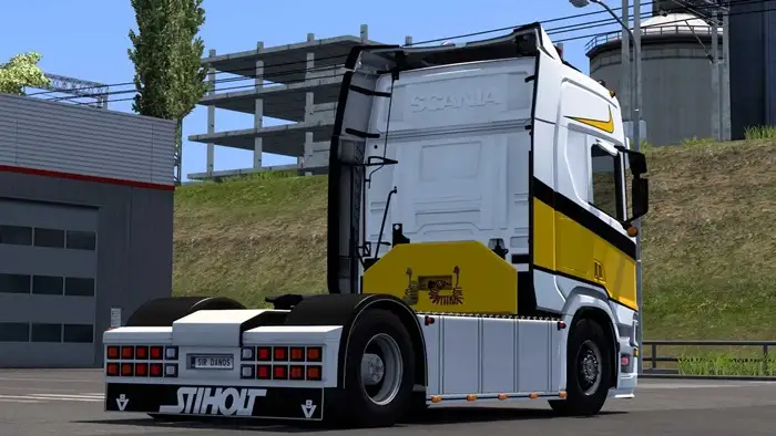 ETS2 - Lenz Skin for NextGen Scania R and Venus Lightbox V1.0 ETS2 - Lenz Skin for NextGen Scania R and Venus Lightbox V1.0