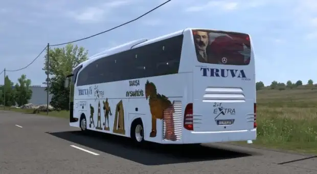 ETS2 - Mercedes-Benz Travego 15 SE New Canakkale Truva Skinpack V1.0 ETS2 - Mercedes-Benz Travego 15 SE New Canakkale Truva Skinpack V1.0