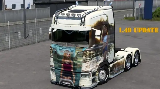 ETS2 - Scania Woman Skin 03 Update ETS2 - Scania Woman Skin 03 Update