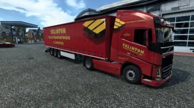 ETS2 - Eglinton Pallets Manufacturers and Logistics Lorry + Trailer Skin ETS2 - Eglinton Pallets Manufacturers and Logistics Lorry + Trailer Skin