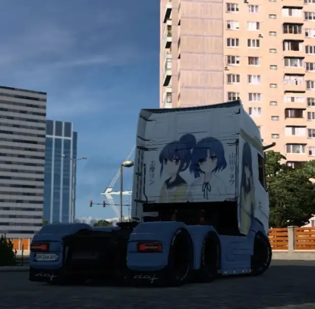 ETS2 - DAF 2021 Rin X Ryou Skin Reworks ETS2 - DAF 2021 Rin X Ryou Skin Reworks