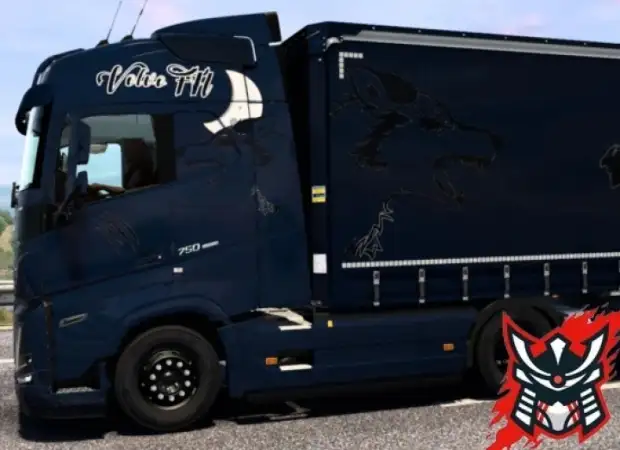 ETS2 - Truck & Trailer Wolf Skin ETS2 - Truck & Trailer Wolf Skin