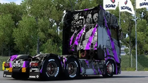 ETS2 - Scania Watch Dogs 2 Hack Program Skin ETS2 - Scania Watch Dogs 2 Hack Program Skin