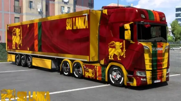 ETS2 - Sri Lanka Skin ETS2 - Sri Lanka Skin