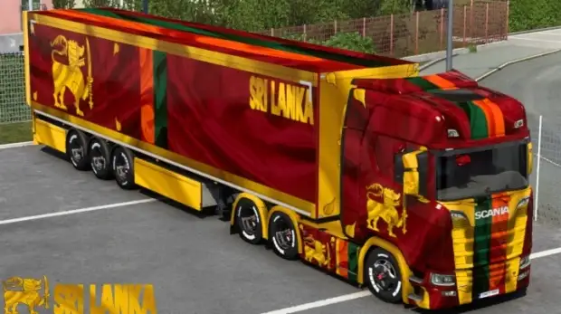 ETS2 - Sri Lanka Skin ETS2 - Sri Lanka Skin