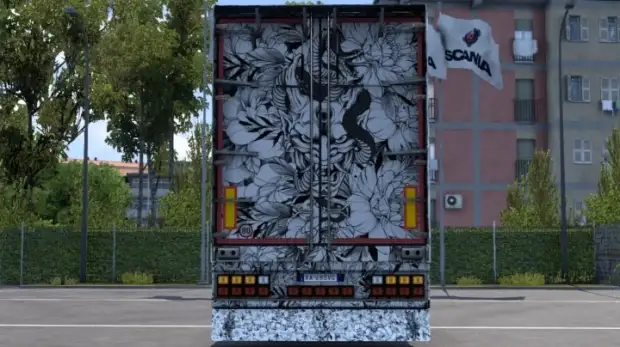 ETS2 - Scania Samurai Woman Skin ETS2 - Scania Samurai Woman Skin