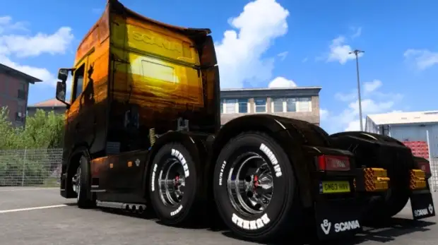 ETS2 - Scania Dragon Ball Z Skin ETS2 - Scania Dragon Ball Z Skin