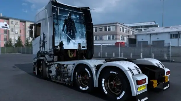 ETS2 - Scania Samurai Commander Skin ETS2 - Scania Samurai Commander Skin