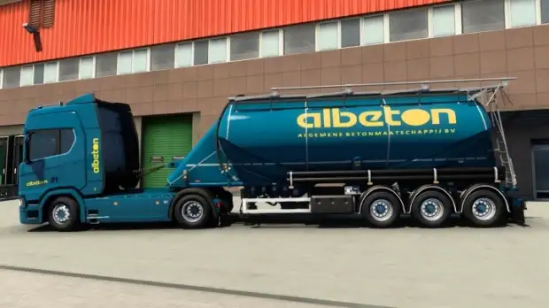 ETS2 - Albeton - SCS Scania NG & Silo Trailer 10m Skinpack ETS2 - Albeton - SCS Scania NG & Silo Trailer 10m Skinpack