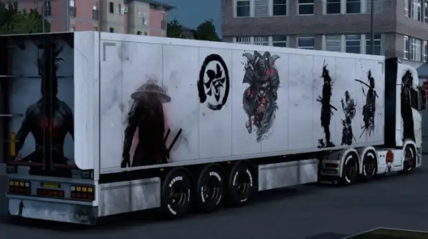 ETS2 - Scania Samurai Warrior Skin ETS2 - Scania Samurai Warrior Skin